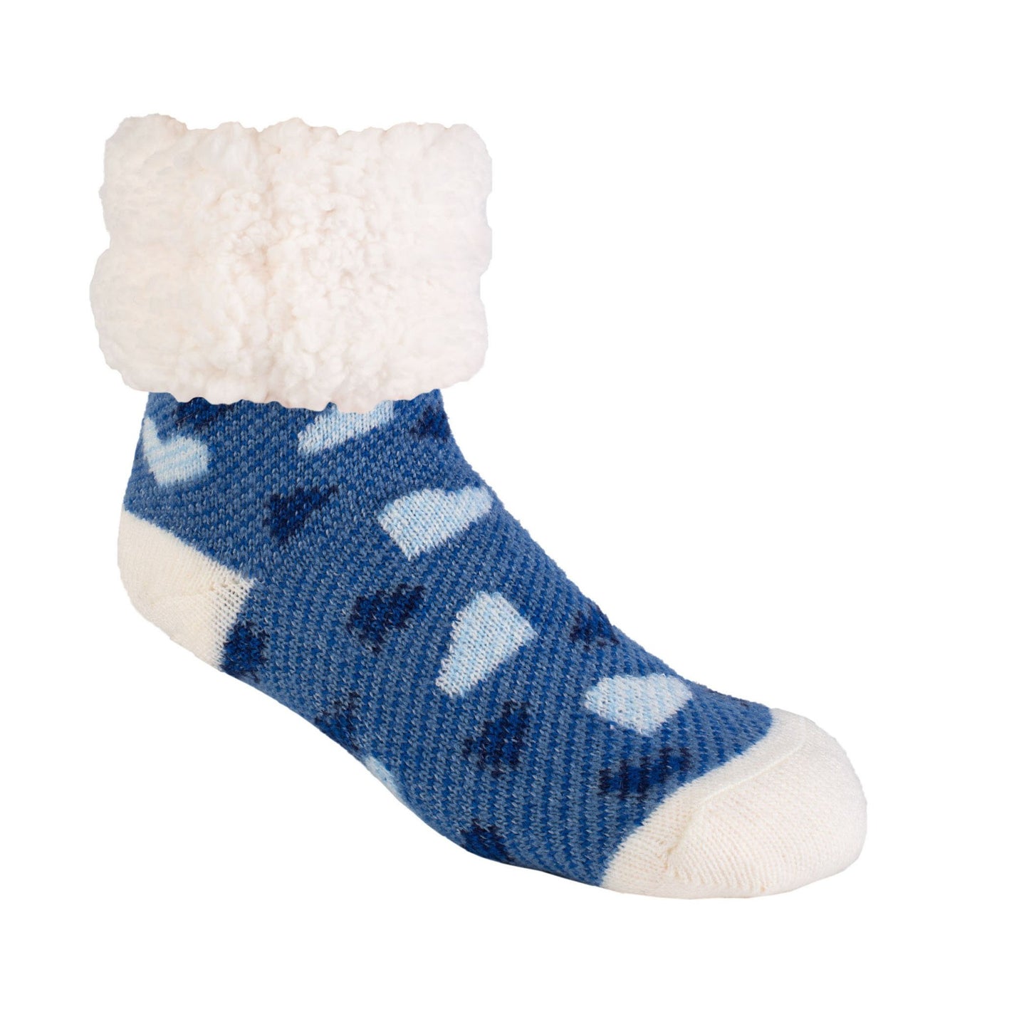 Denim Heart - Classic Slipper Sock