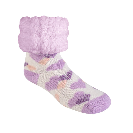 Heart Lavender - Classic Slipper Sock