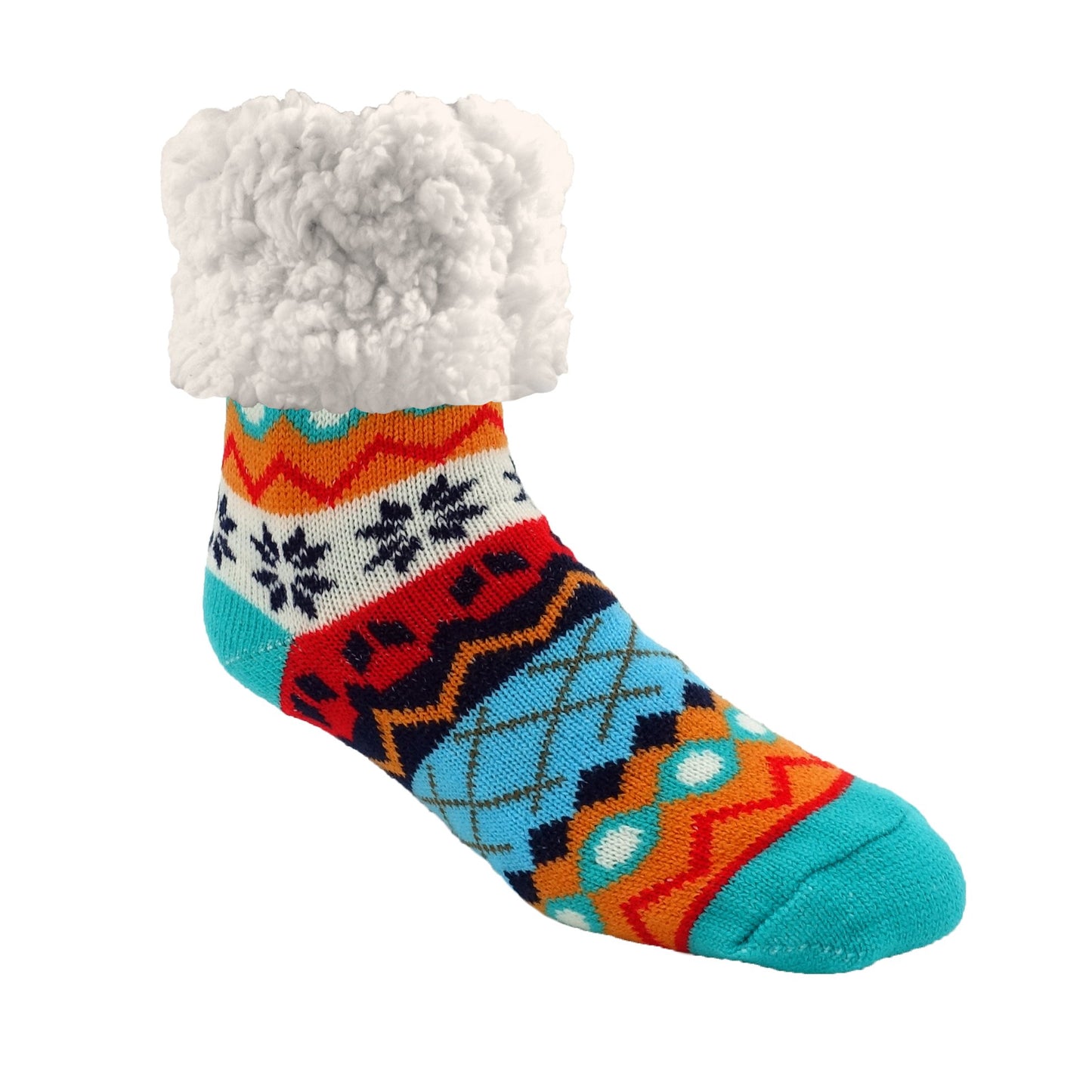 Winter Snowflake - Classic Slipper Sock