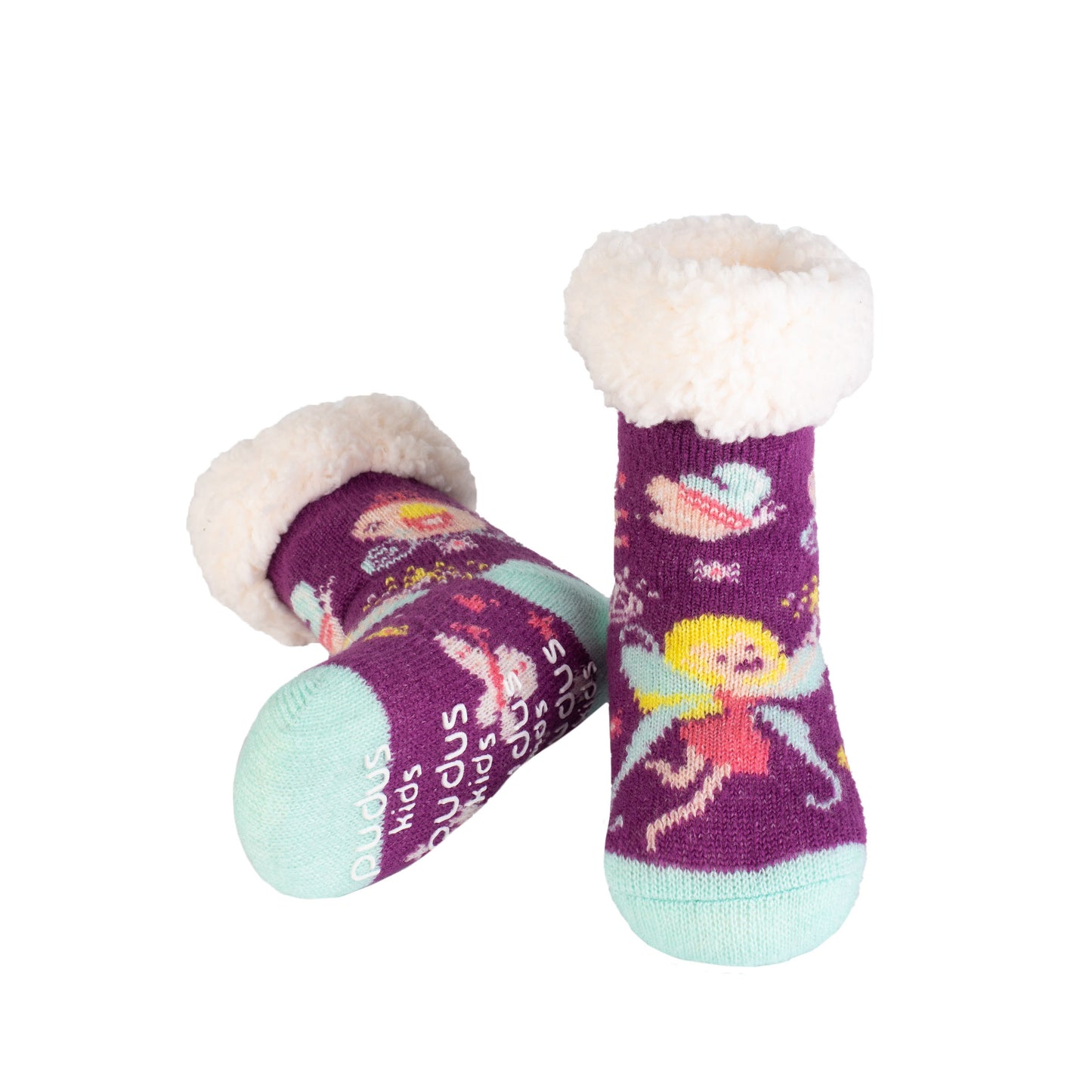 Fairy Purple - Kid's Slipper Socks