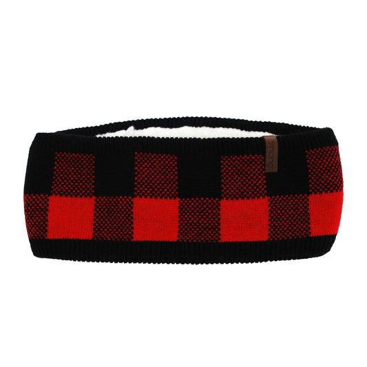 Lumberjack Red - Headband Adult