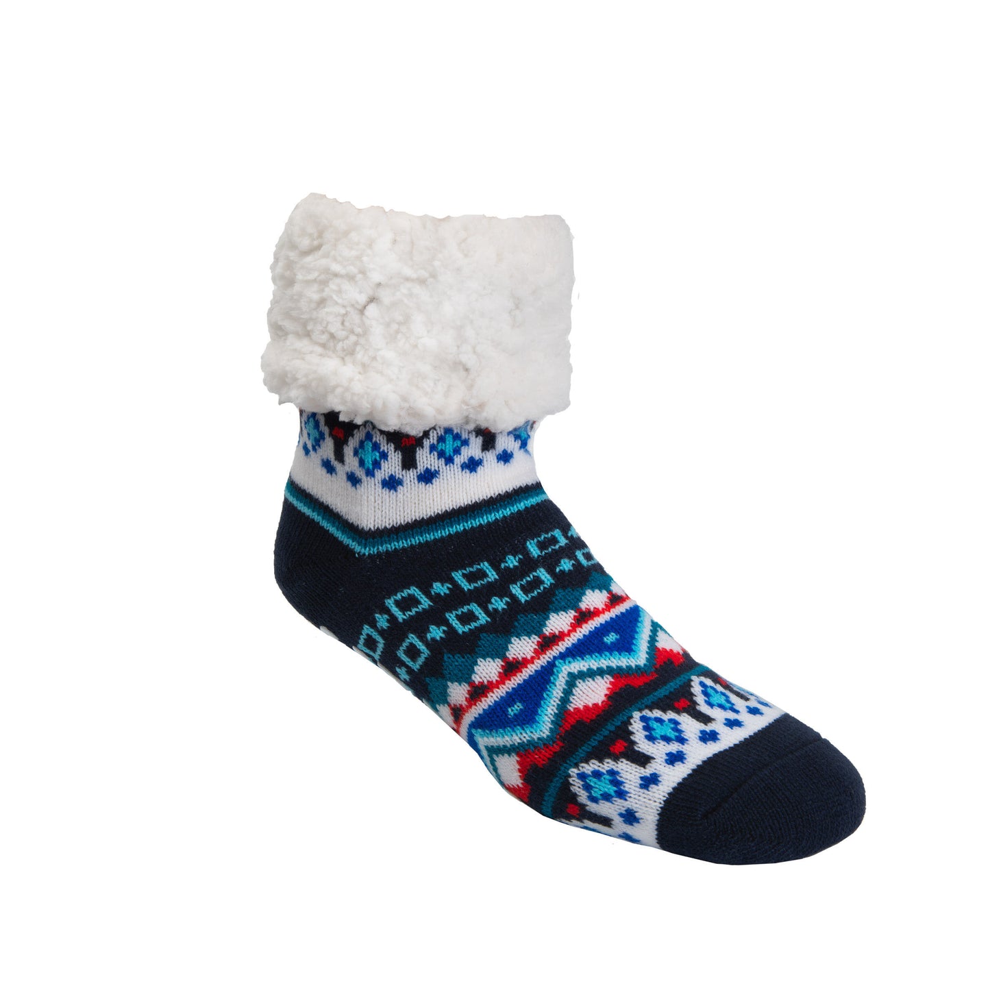 Nordic Blue - Classic Slipper Sock