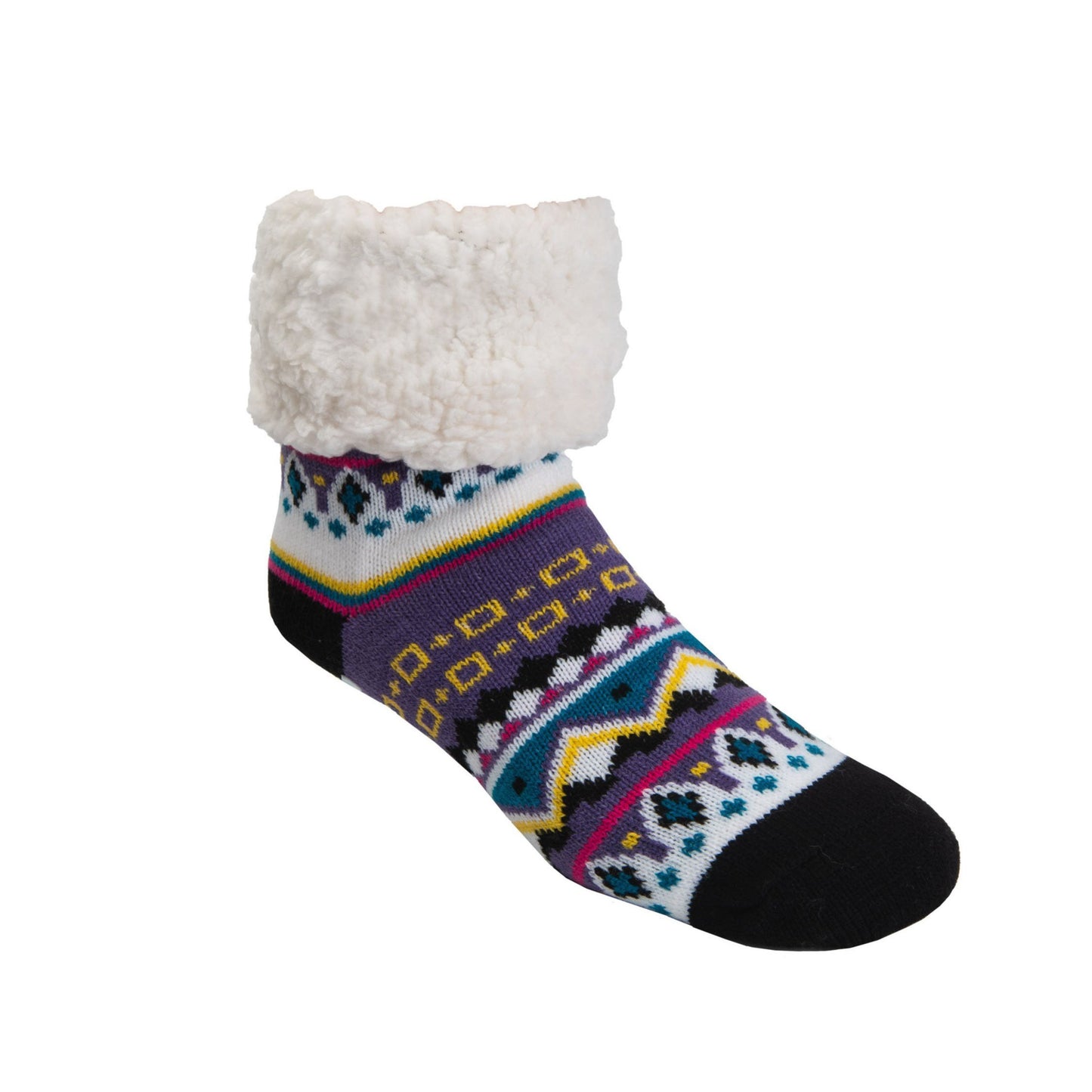 Nordic Purple - Classic Slipper Sock