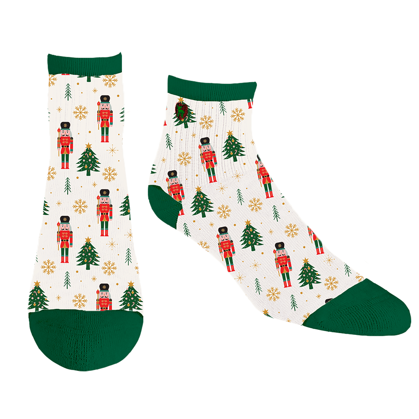 Nutcracker Ornament | Holiday Ornaments | Quarter Crew Bamboo Socks