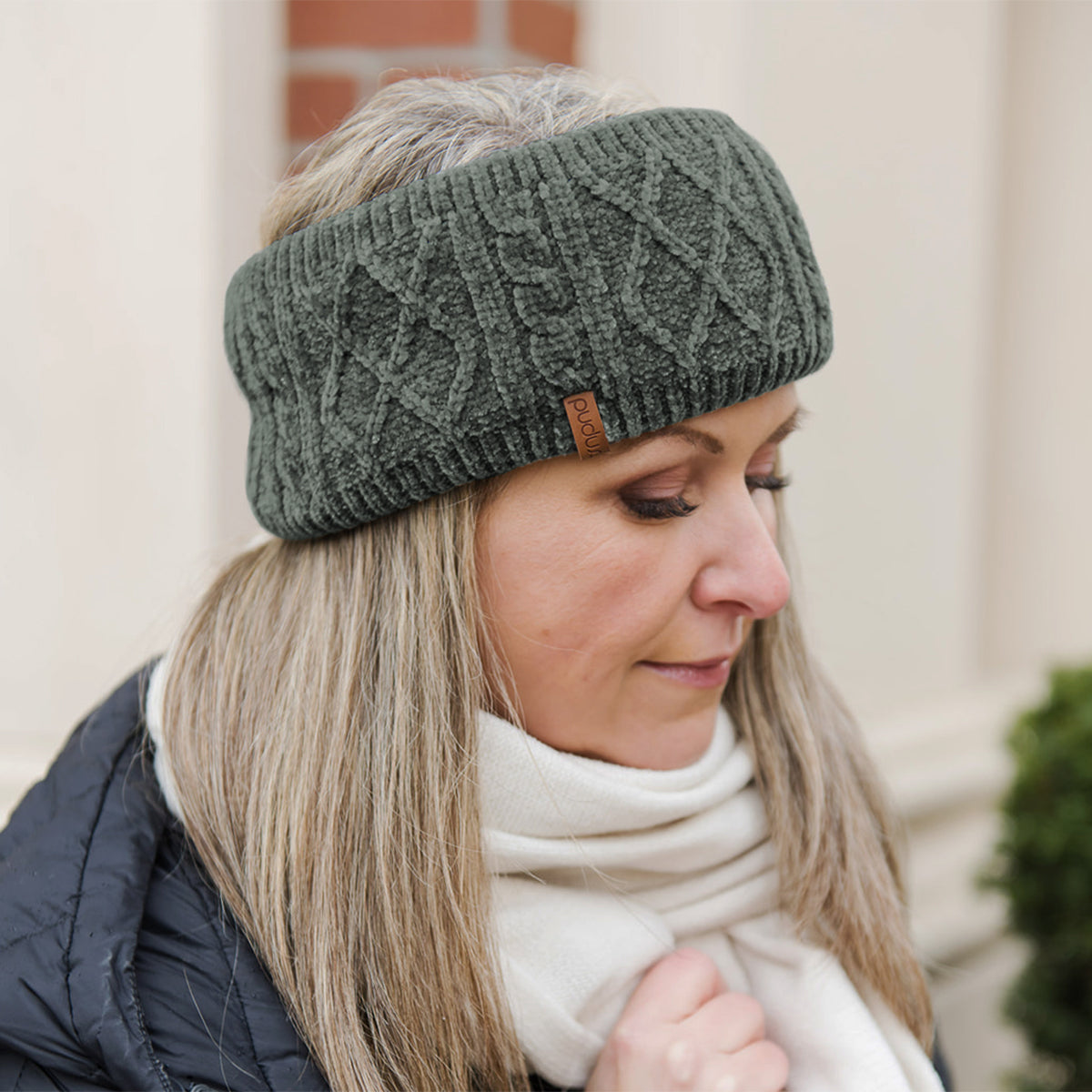 Chenille Knit Headband | Beetle