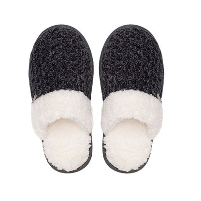 Chenille Creekside Slide Slippers | Grey